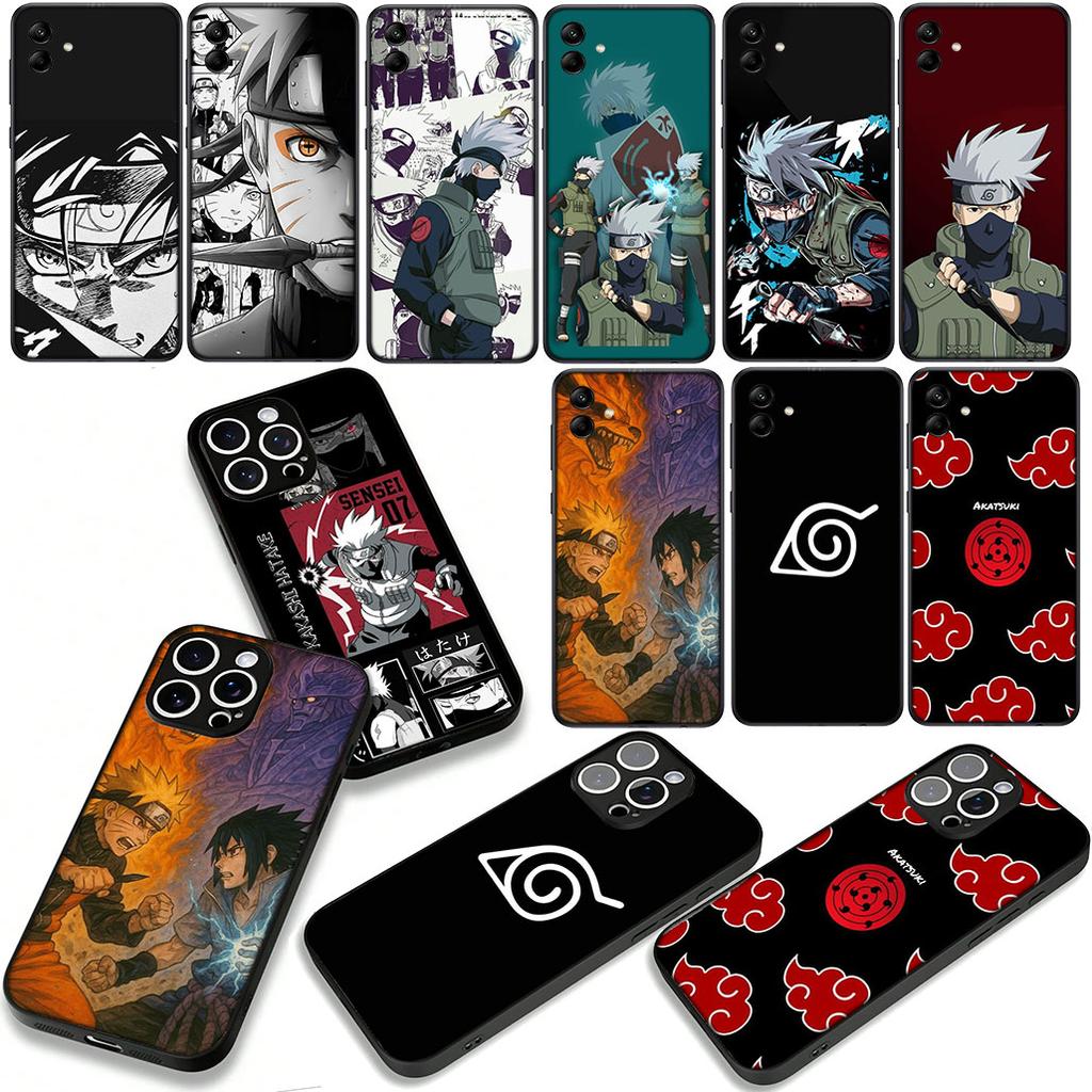 Kakashi Narutos Akatsuki Sasuke Case for Samsung Galaxy A07 A13 A12 A14 A23 A42 A50 A51 A52 A53 A70 A71 A72 A04 Note 20 9 8 10