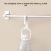 10PCS Multi-Purpose Towel Hanging Clips Portable Non-Slip Clamp Hooks for Home Bathroom Storage Travel Clothes Hanging
