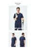 Di Family Men's Round Neck Quick-Dry Anti-Wrinkle T-Shirt - Black, Breathable, Solid Color, Short Sleeve, Tech-Enhanced