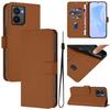For HMD Fusion 5G Case Solid Color Wallet Leather Phone Cover with Strap