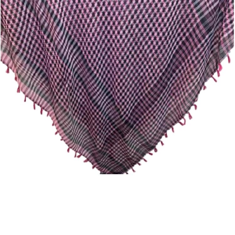 Jacquard Lattice Shemagh Arab Scarf Adult Cycling Hiking Keffiyeh Headscarf