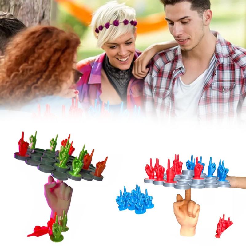 Middle Finger Interactive Toy Balance Board Desktop Game Adults Social Gathering