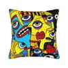 Picasso Funky Art Lady Hat Square Pillow Case Cushion Covers Custom Zippered Decorative Pillowcase For Sofa 40*40Cm