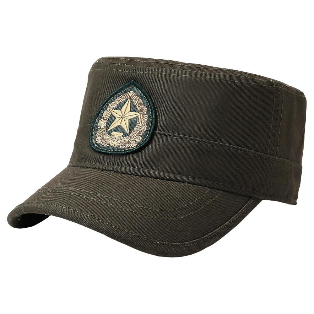 Anti-UV Fishing Hat Breathable Peaked cap Fashion Flat Top Hat for Men Women зелёный