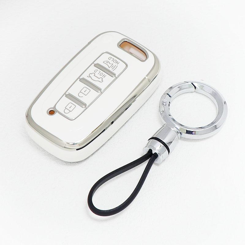Keyless Shell Holder For Kia Sorento K5 K7 Sportage R Borreed 4 Buttons Tpu Key Case Cover For Hyundai Ix35 Sonata Tucson Azera