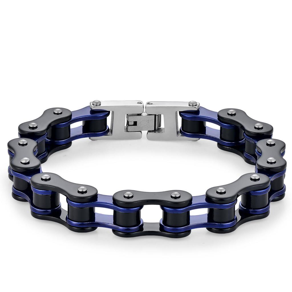 Punk Rock Biker 316L Edelstahl Herrenarmband Modeschmuck Fahrrad Fahrradkette Schmuck Pulsera Hombre Acero Inoxidable