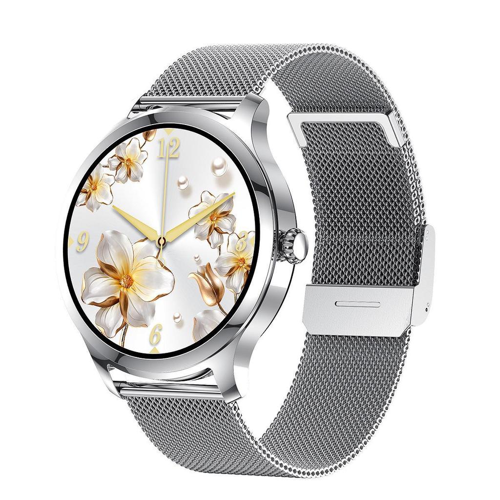 2024 Schwarze Dual-Mode-Smartwatch mit Touchscreen, Bluetooth-Anruf, Schlaf- und Herzfrequenzüberwachung