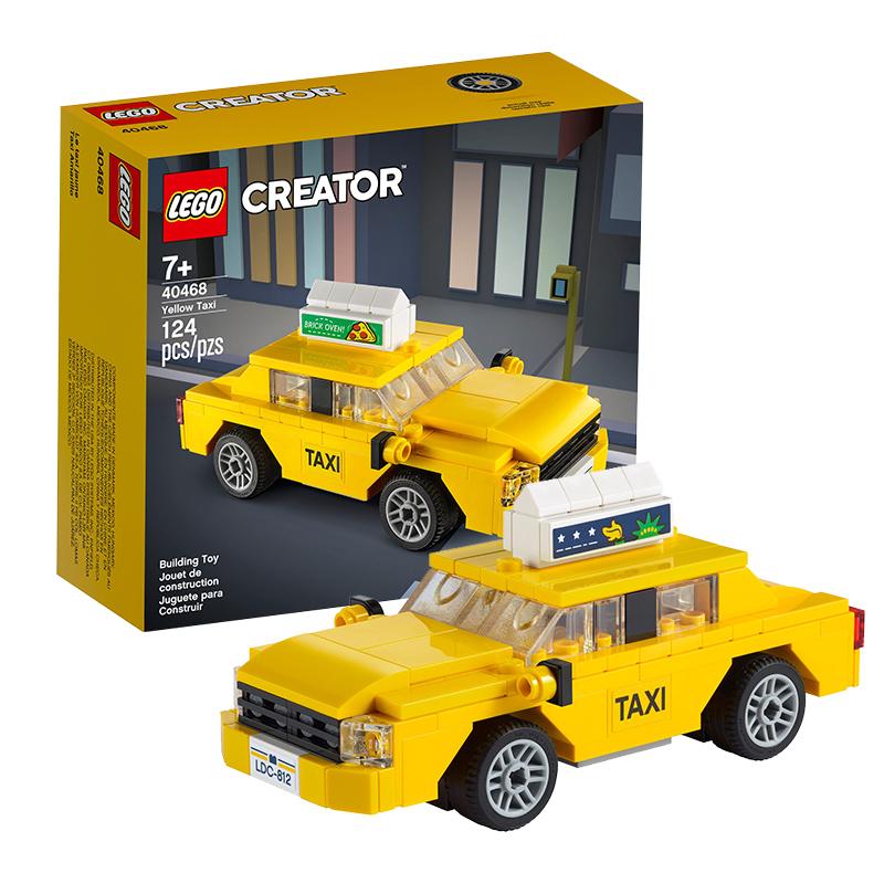 LEGO 40468 Giocattoli da Costruzione Taxi Giallo