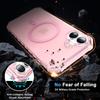For iPhone Air Case Compatible with MagSafe Small Wavy Edge PC+TPU Phone Cover