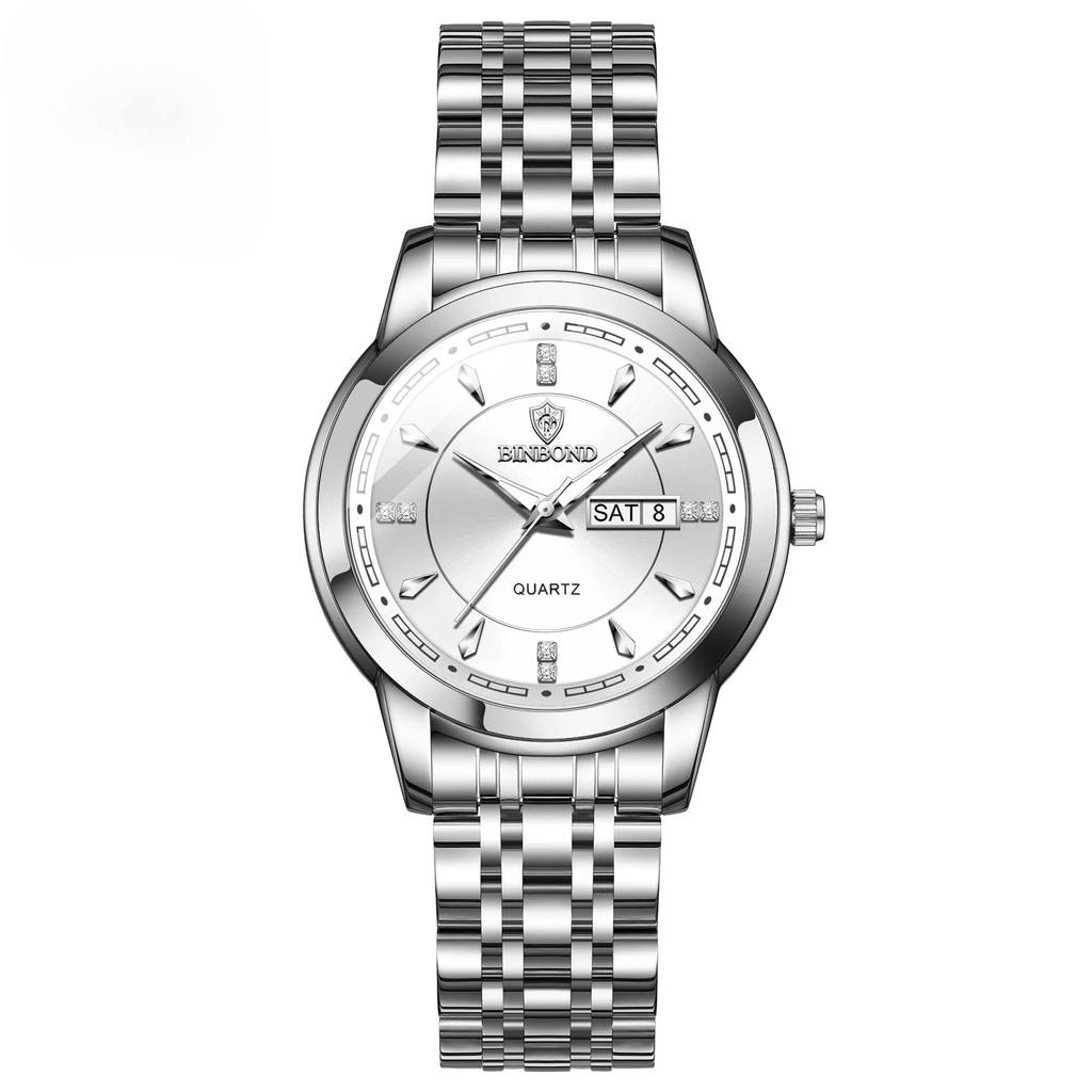 Fashion Ladies Quartz Wristwatch Luxury Stainless Steel Waterproof Women's Watch Luminous Women's Watches Original Clock