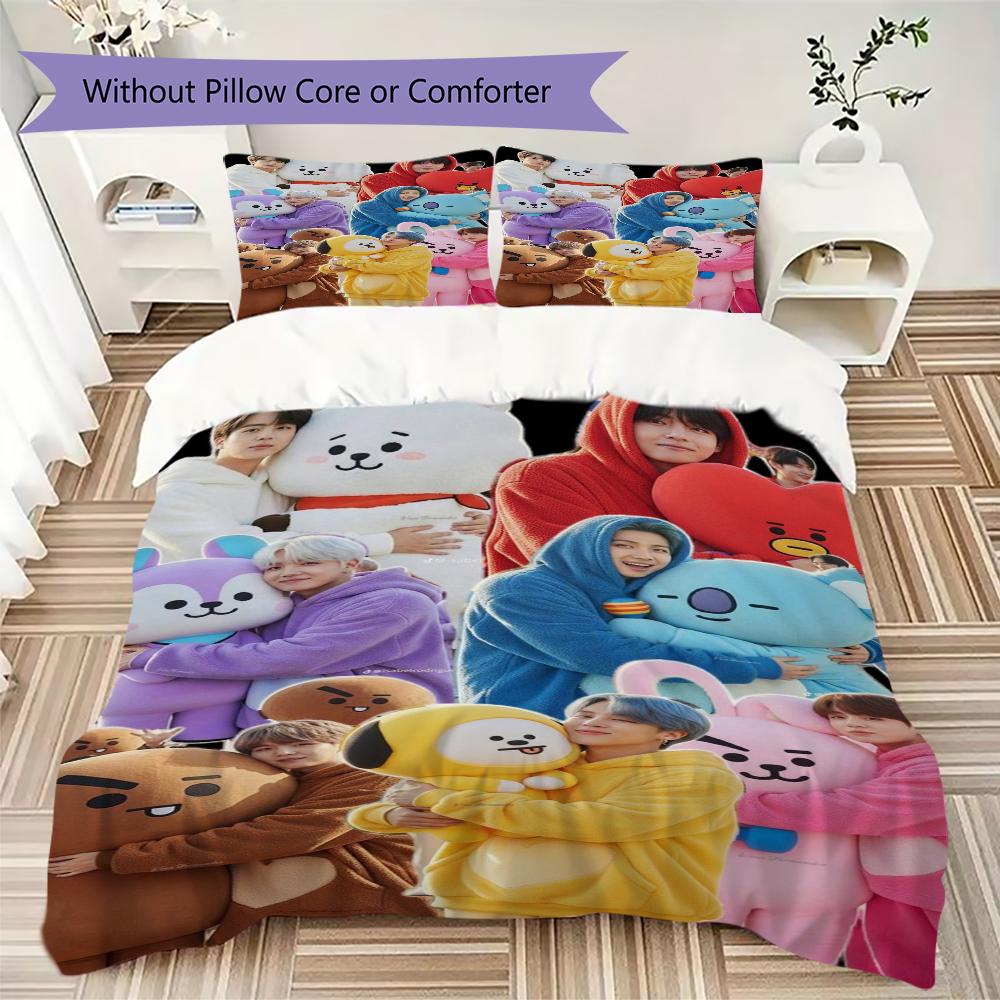 Colorful Floral Arm Tattoo Bedding Without Core 1 Duvet Cover 2 Pillowcase Without Core Duvet Cover And Pillowcase Bedding Set