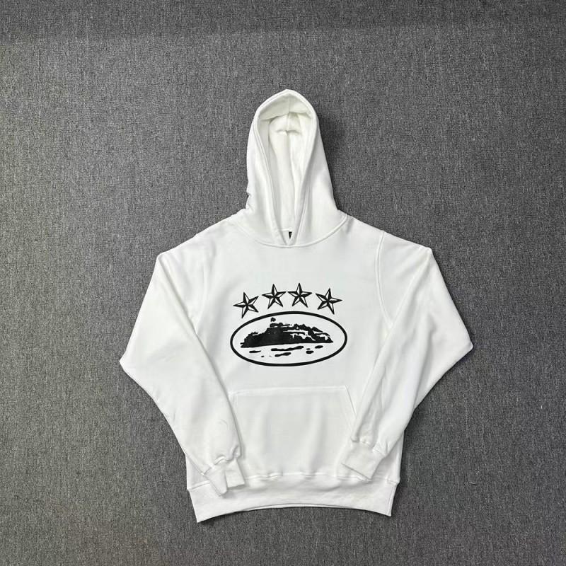 Mens Hooded Sweatshirt Jogger Pants Set Casual Streetwear Outfit Cotton Blend Long Sleeve Tracksuit Daily Wear