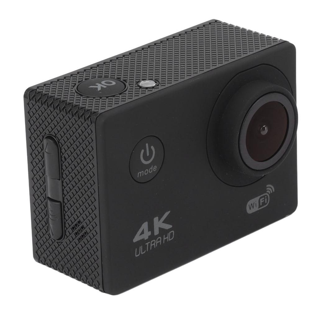 4K Sports Camera 2in Color Display WiFi Waterproof Outdoor Underwater Video Shooting Camera