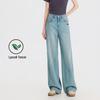 Women's Tencel Cool Wide-Leg Straight Jeans