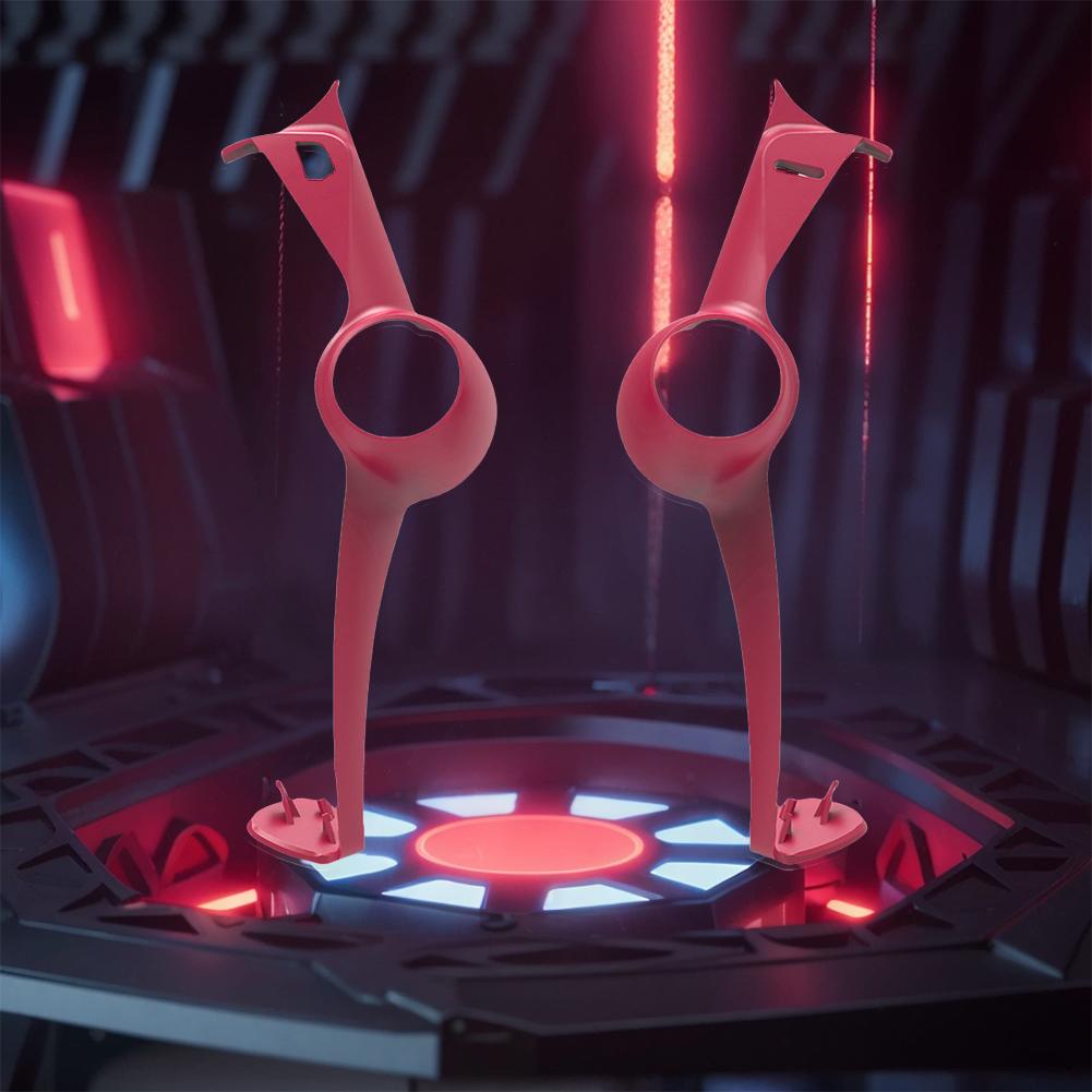 Capa protetora de tira decorativa de silicone com pegador de polegar, protetor decorativo adequado para console PS5 Portal