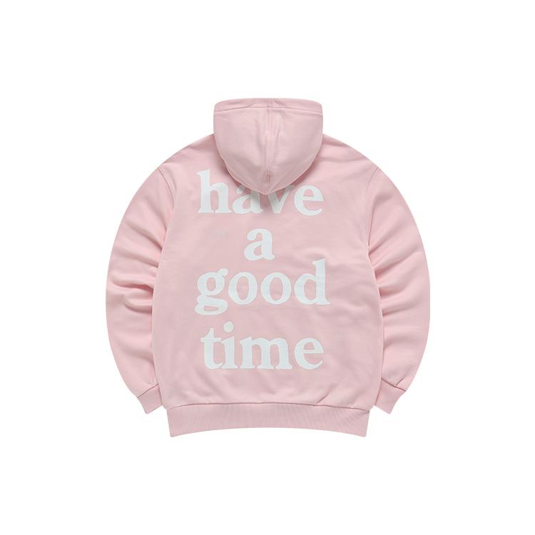 FILA Have A Good Time Collection Sweatshirts Unisex Shy Bride Pink Hooded Moderate Regular F11U149207F-PK S