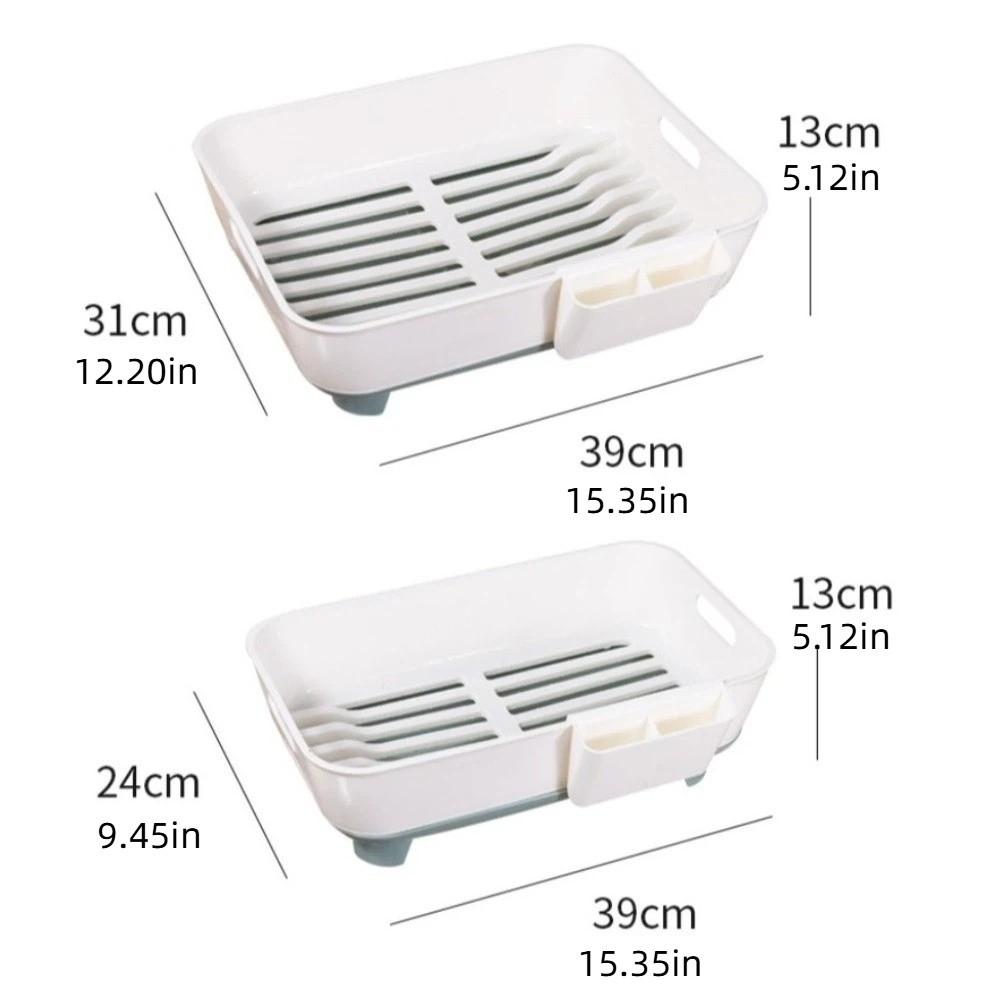 Chopsticks Tube Kitchen Cutlery Holder Drainable Dish Organizer Spoon Fork Cage Rack High-capacity Tableware