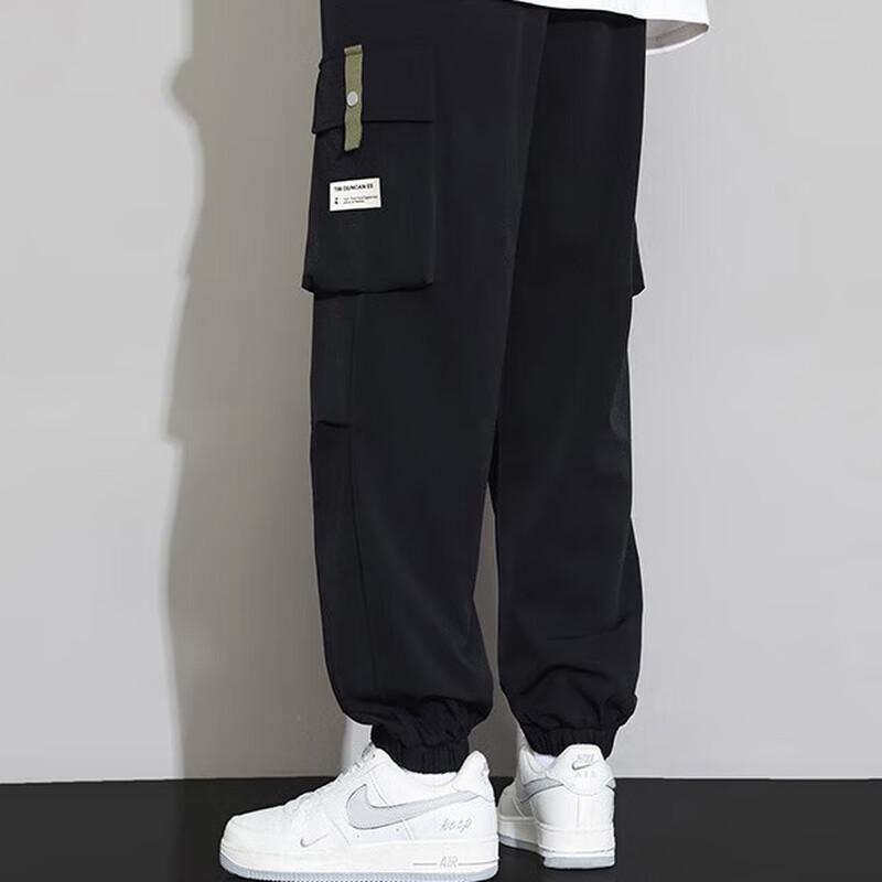 Jeanswest Men's Loose Fit Cuffed Cargo Jogger Pants