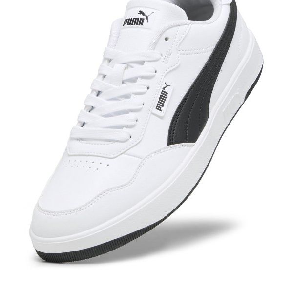 Puma Court Ultra Lite Low Top Sneakers Unisex Sneakers Weiß Schwarz 389371-06