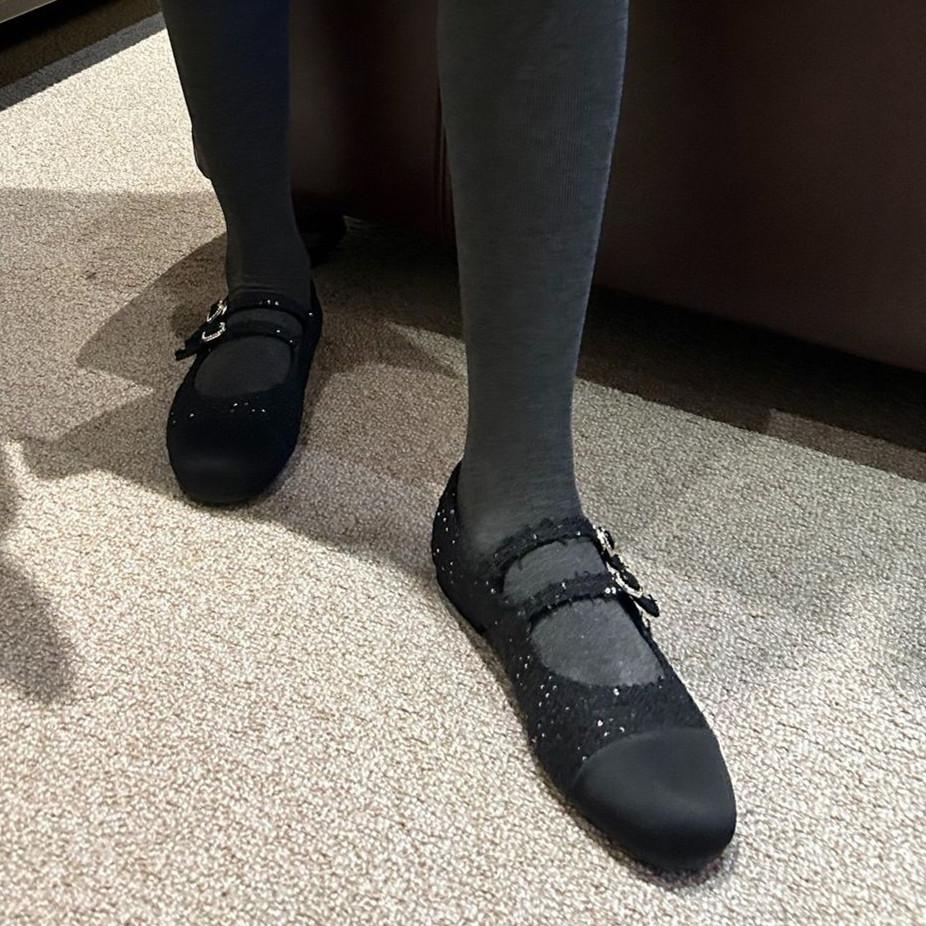 Fashion IPPEUM Flats Mary Janes Shoes For Women 2025 New Summer Ballerinas Zapatos Mujer Ballet Flat Shoe