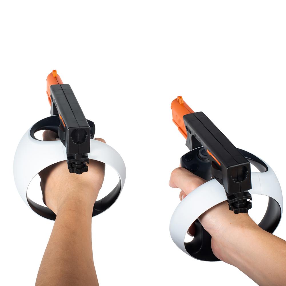 Magnetischer Fake-Gewehrkolben VR-Controller-Halter Spielzubehör VR-Schießpistolen-Controller für PSVR2