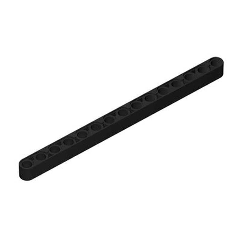 Construction Blocks Technical DIY Liftarm Thick 1x15 Hole Arm Bricks Works With MOC Parts Instructive 64871 32278 Assemble Particles