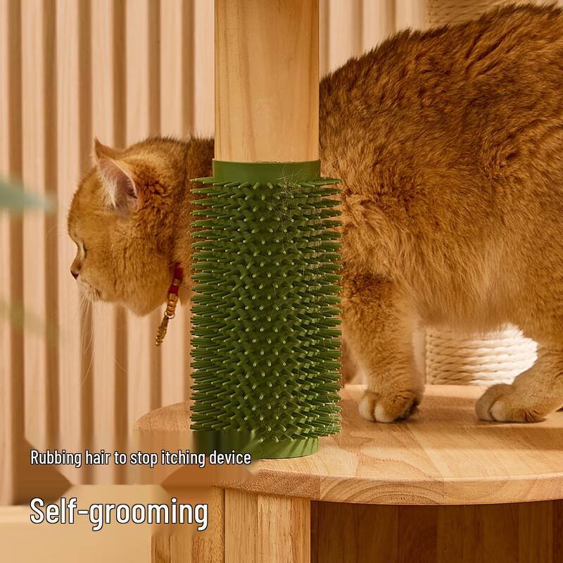 Cmisstree Multi-Layer Solid Wood Cat Tree & Condo