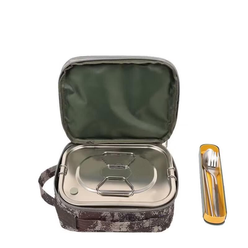 Hecheng an Multi-functional Stainless Steel Camping Cookware Set