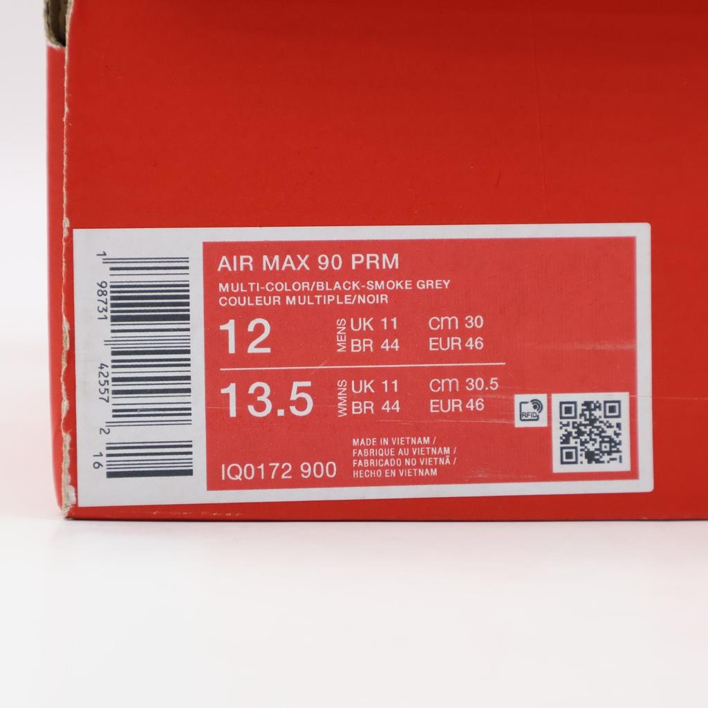 IQ0172-900 Nike Air Max 90 PRM "Hyper Crimson/Schwarz" (Herren)