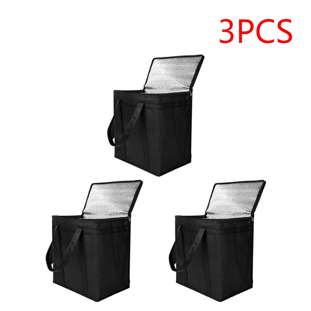 2-5PCS Portable Food Thermal Bag Picnic Cookware Storage Bag Portable Lunch Bag Delivery Bag for Beach Picnic Road Trip Travel