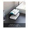 Yamazaki Jitsugyo 10093 Amenity Storage 2 Tiers Black W25 X D16 X H11cm Tower Amenity Holder Amenity Tray