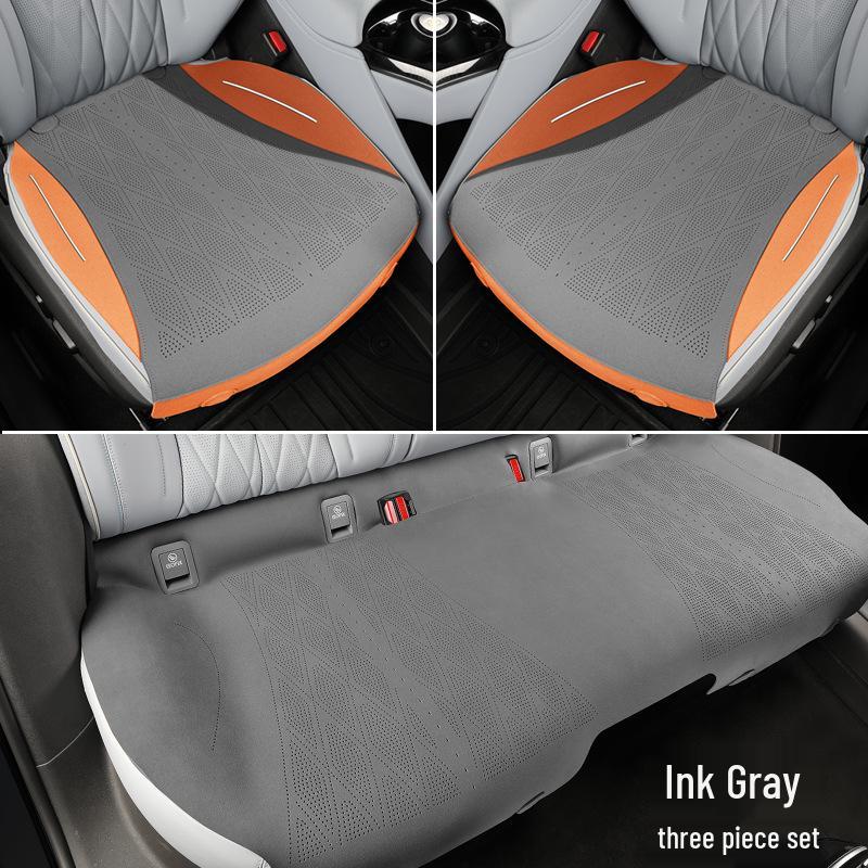 BYD Seal Aviation-Grade Suede Car Seat Cushion Set, 3-Piece Front Seat Cover