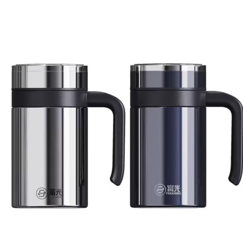 Fuguang 316L Stainless Steel Insulated Tea Mug with Handle