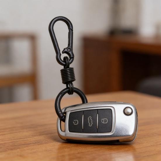 Ağır Hizmet Metal Karabina Anahtarlık Taşınabilir Hafif Kemer Sırt Çantası Asma Anahtarlık Outdoor Araba Ev Anahtarları Halkası Klips Tutucu Düzenleyici