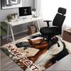 1PC Custom Name Horse Portrait Name Theme Floor Mat Ideal for Living Room, Game Rooms, Office, Bedroom,Floor Mat Playful Design