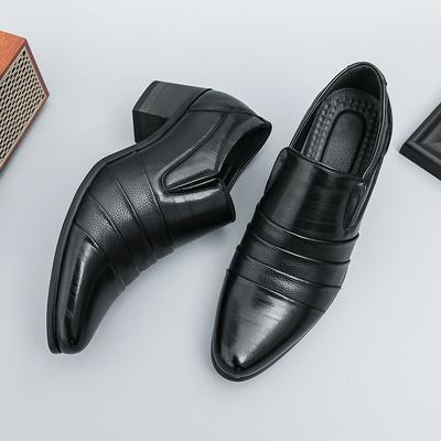 Fashion Business Men's Oxford Footwear Formal Dress Shoes Elegant Trend Casual Shoes Leisure Walk Male Derby Shoes Fashion Men Sneakers