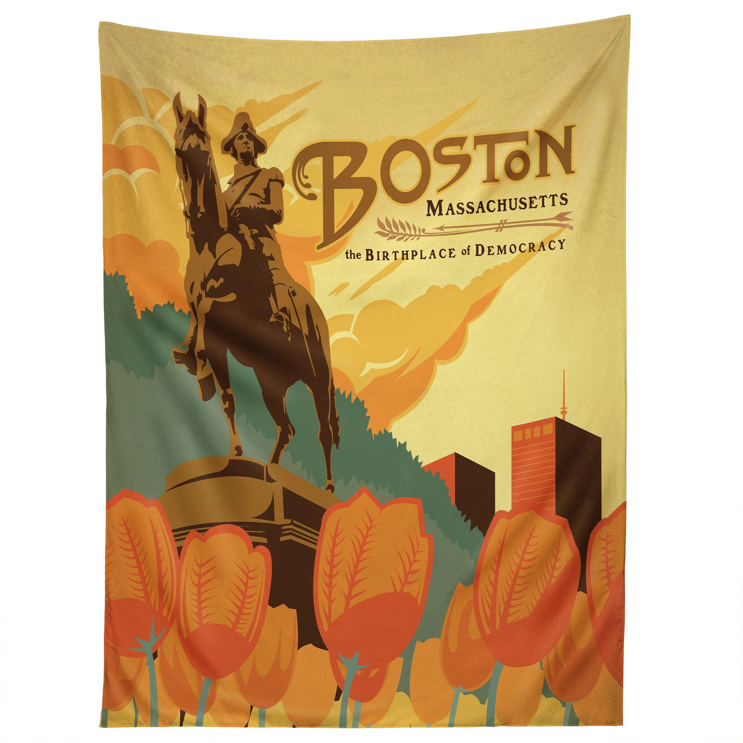 BOSTON tapestry 75x100