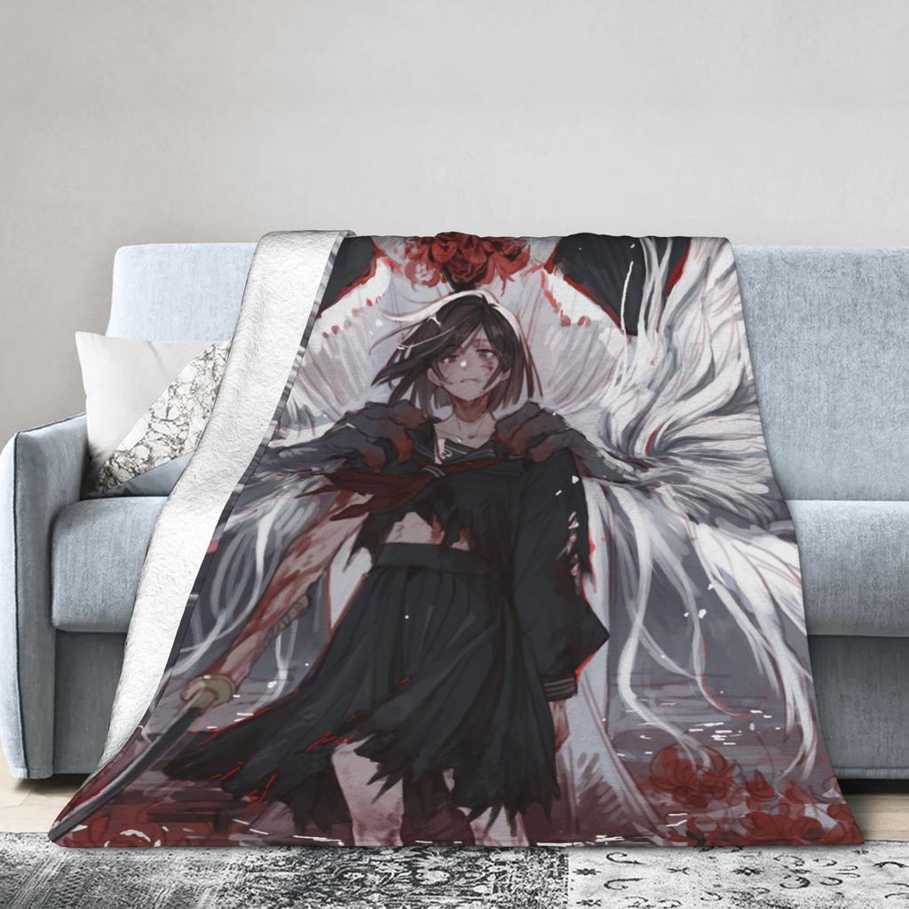 Silent Hill f Game Poster Blankets Quality Super Warm Throw Blanket Autumn Kids Home Decor Fashion Bedspread