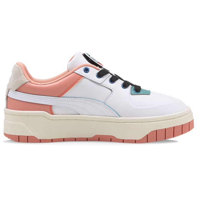 Puma Cali Dream Go For Dream Leather Suede Casual Versatile Low-Top Sneakers Women sneakers Pink White 385716-01