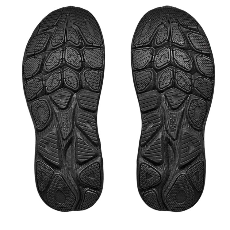 HOKA  Clifton 10 Wide Triple Black Women Sneakers 1162050-BBLC