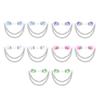 1pair Cute Rhinestone Fake Nipple Rings Non Piercing Nipple Cuff For Women Intimate Body Jewelry Accessory Gift