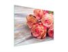 PLACA PROTECTORA DE CRISTAL PARA COCINA 70x52 ROSA