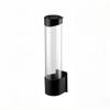 Self-Adhesive Water Dispenser Cup Holder Dustproof Space Efficient Paper Cup Organizer for Small Apartment Kitchen