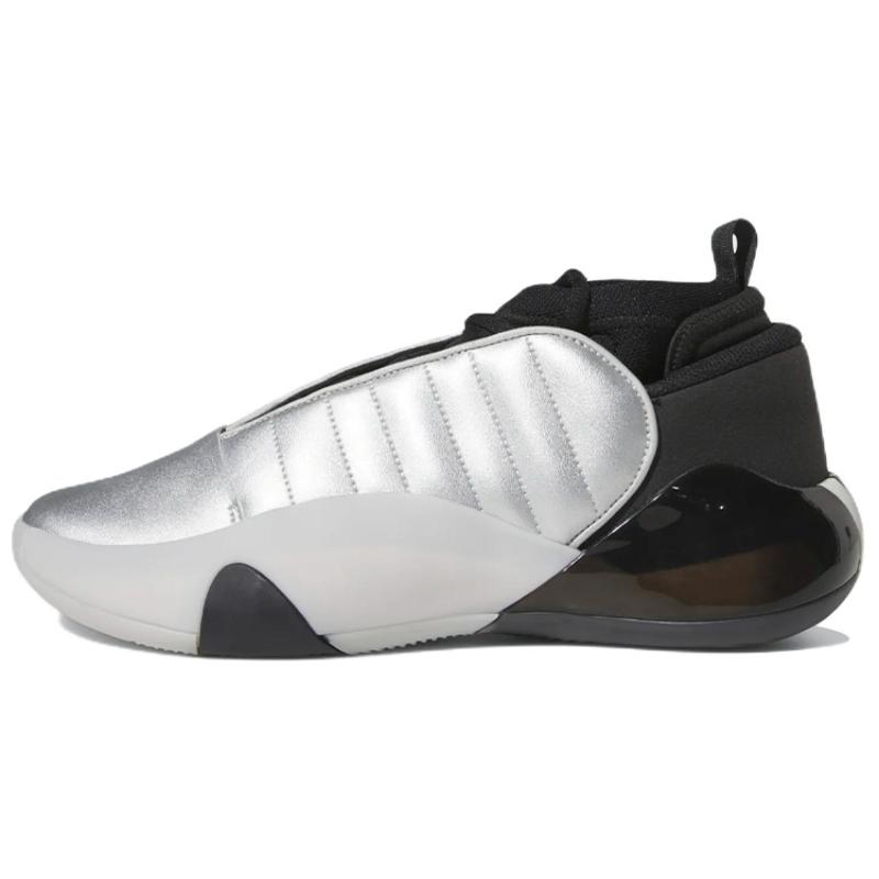 

Adidas Harden Volume 7 Basketball Shoes Silver Metallic / Black Sneakers HQ3424 40