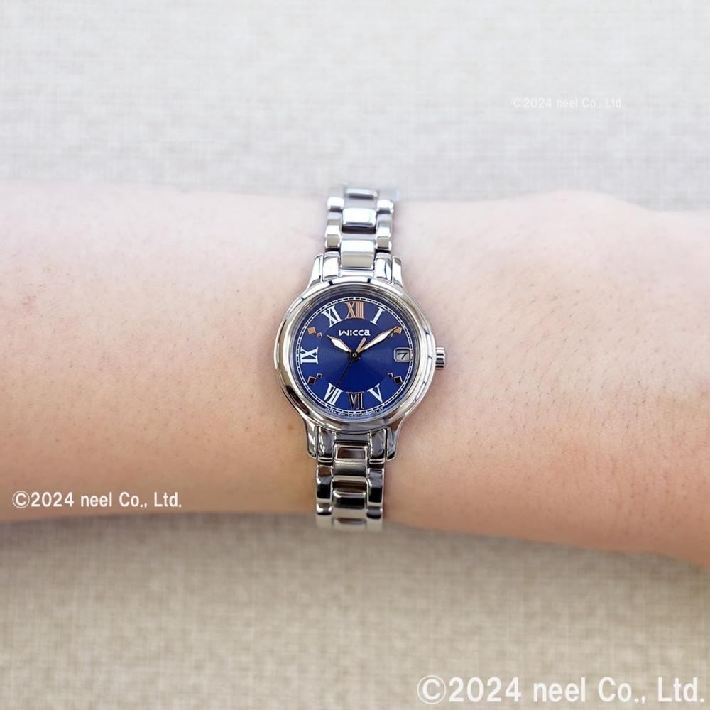 [citizen] Wicca Kh4 912 71 Women S Silver Navy Watch