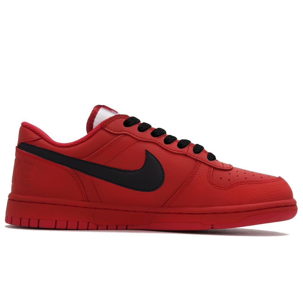 Nike Big Dahongpao Tea Ink Splatter B Low Top Skateboard Shoes Unisex Red Black 355152-150(Team645-B)