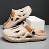 Fashion Summer Men Clog Slippers Comfortable Water Shoes Outdoor Sandals Beach Shoes Men's Slippers Slides Indoor Bathroom Shoes