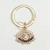 Punk Enamel Hollow Eye  Eyeball Key Chains For Women Men Accessorie Car Keys DIY Handmade Jewelry Gifts Bag Charm