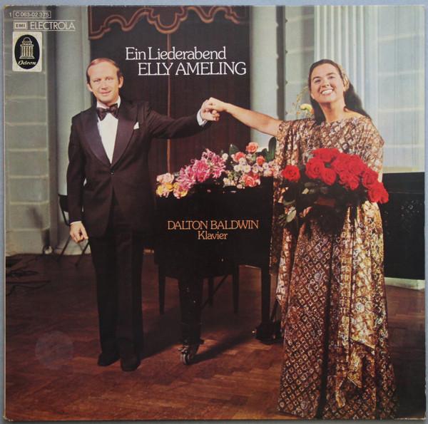 

LP Record ELLY AMELING DALTON BALDWIN Ein Liederabend 1C06302375 DIE STIMME SEI 1973 Germany Classical Used