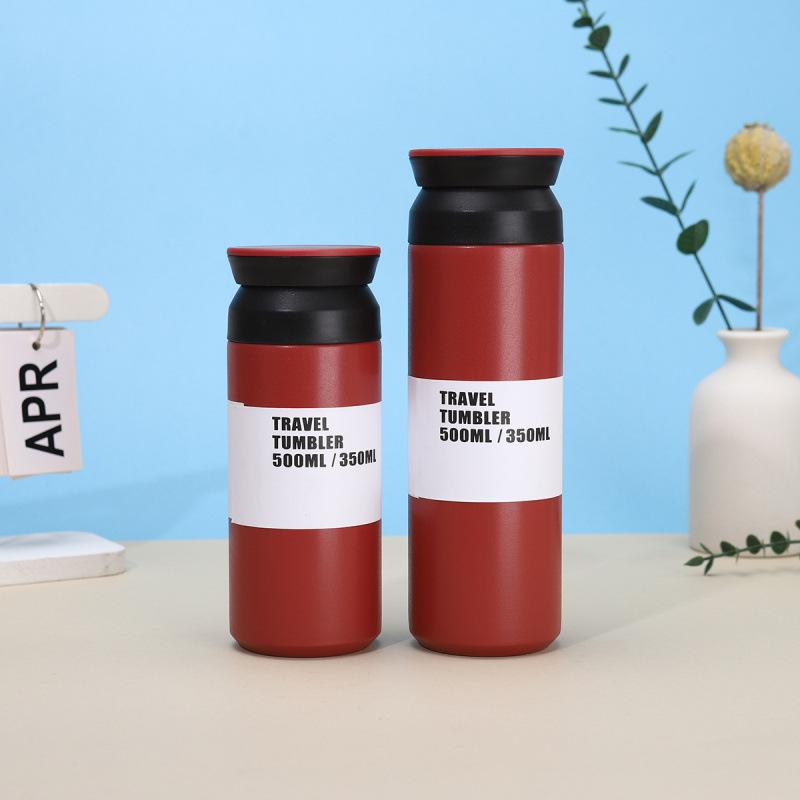 Premium Japanese 304 Stainless Steel Thermos Mug - Portable Coffee Cup for Students